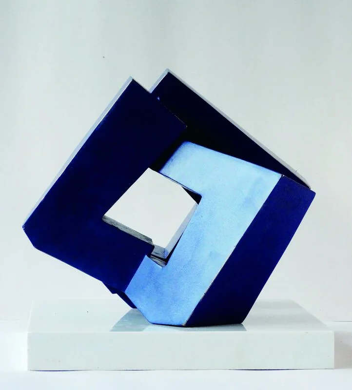 The Gate of Spirit (Gate Series II), stainless steel, carbon lacquer, 2025