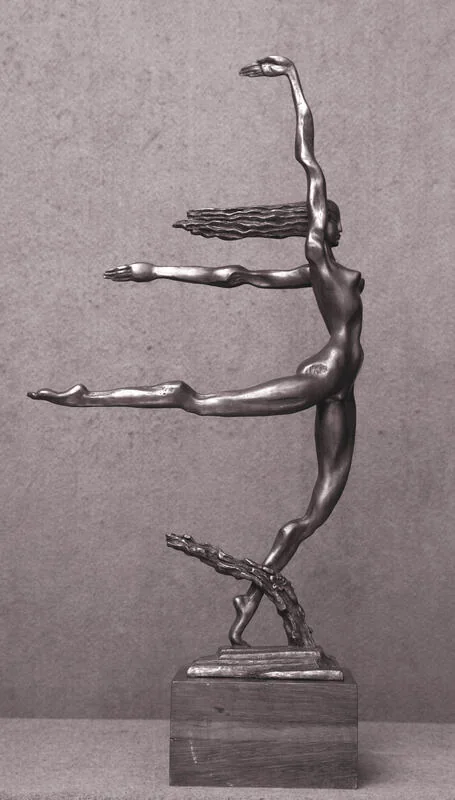 Winter · Spring, bronze, 2015